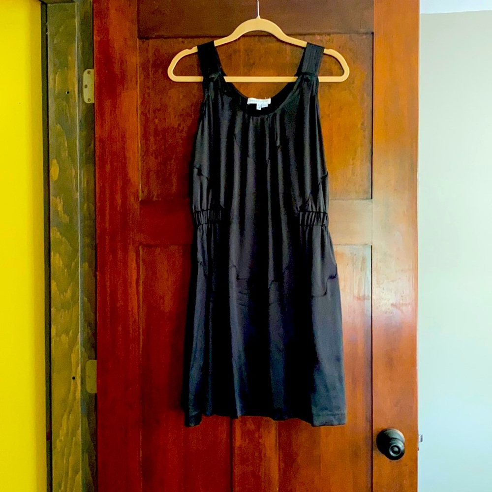 See By Chloe silk black mini dress